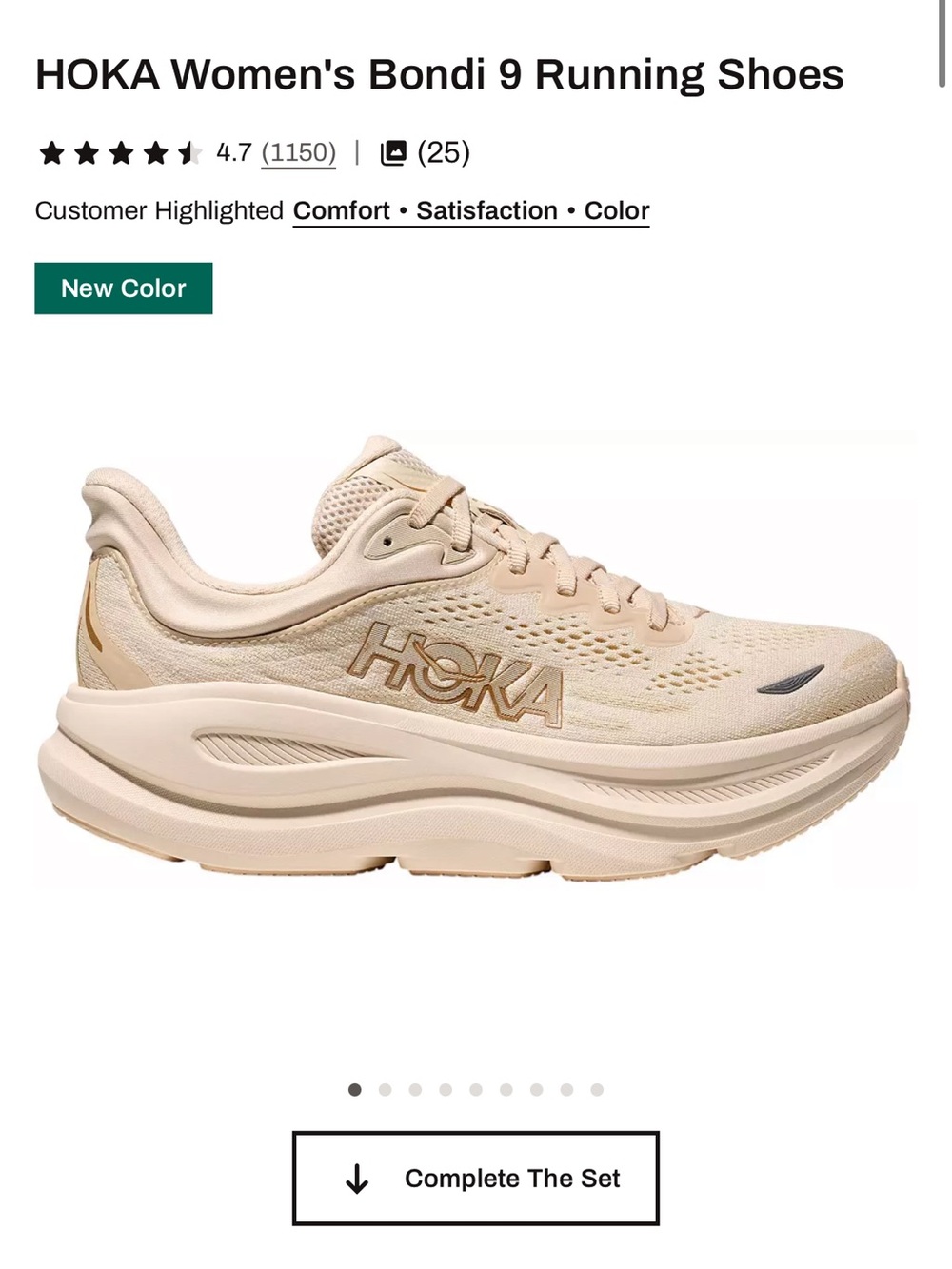 HOKA Bondi 9 NWOT